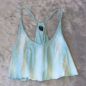 urban outfitters flowy cropped tank
